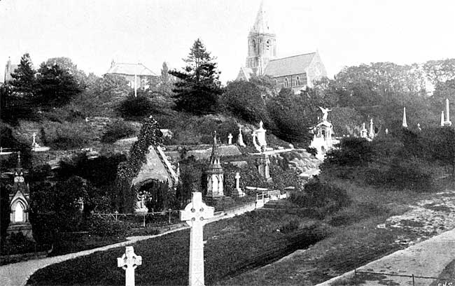 The Church Cemetery. 