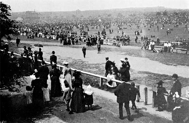 The Forest—The Old Racecourse on Jubilee Day.