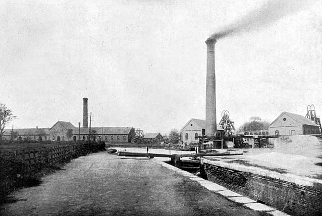 The Wollaton Colliery from the Canal.