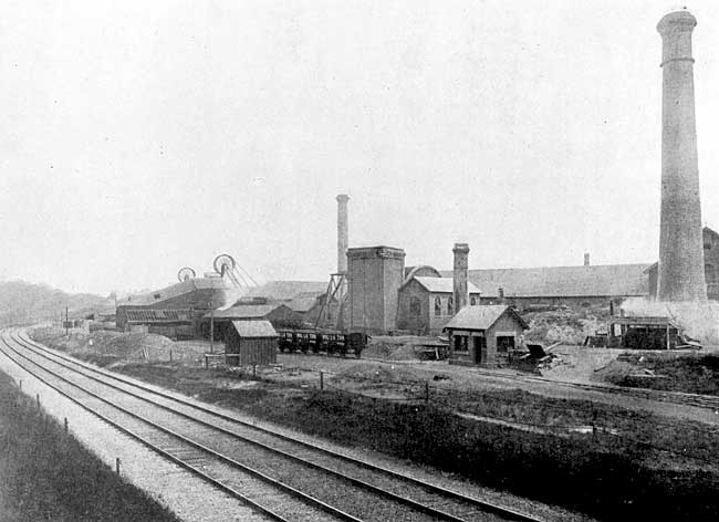 The Wollaton Colliery from the Railway.