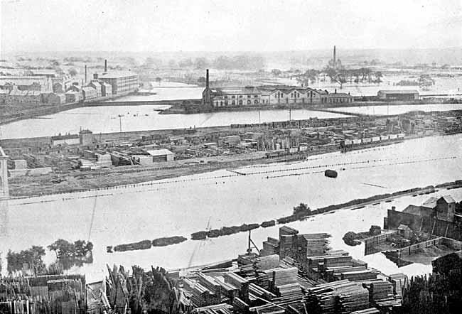 The great flood of 1875