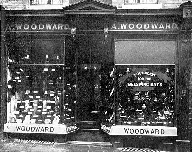 Woodward shop frontage