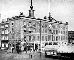 The Exchange was equipped witha time ball in 1876.