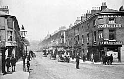 Junction of Carrington Street and Canal Street, c.1890.