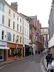 Hounds Gate from St Peter's Square (A Nicholson, 2004).