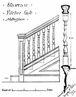 Staircase, Pilcher Gate.
