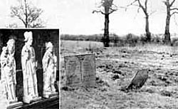 Flawford: churchyard and figures