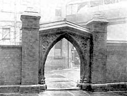 Entrance to Hospital Yard, Postern Street