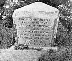 Murder stone, Mansfield Road