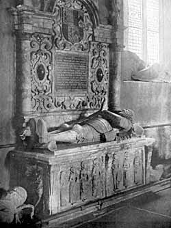 Tomb of Sir Henry Pierrepont (1615) at Holme Pierrepont.