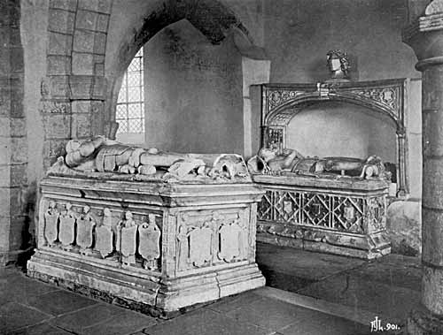 Tombs of Radulphus and Henry Sacheverell.