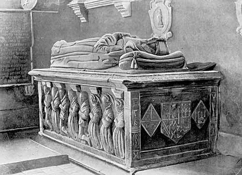 Tomb of Lady Anne Stanhope at Shelford.