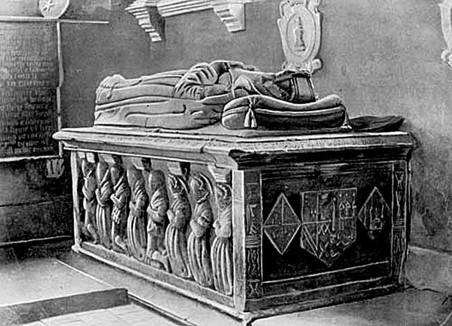 Tomb of Lady Anne Stanhope at Shelford.