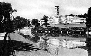 The Portland Building at Nottingham University in the late 1930s.