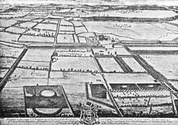 Map of Haughton, a seat of John, Duke of Newcastle..