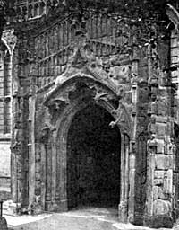 St Mary's Nottingham. South porch.