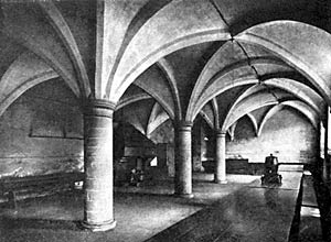 The Crypt, Rufford Abbey.