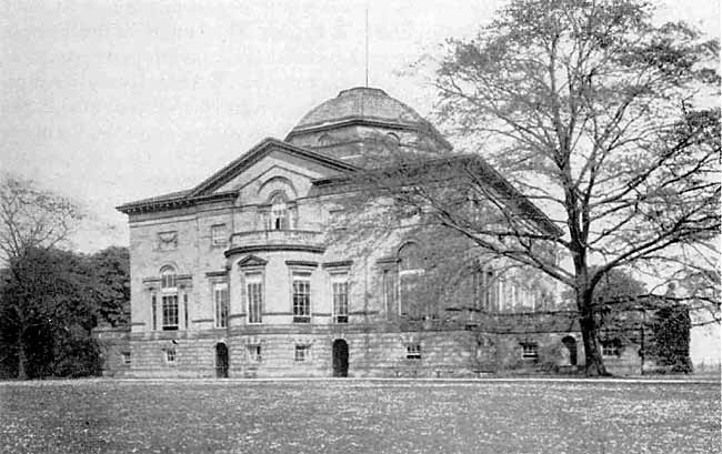 Plate II. Nuthall Temple, West Front.