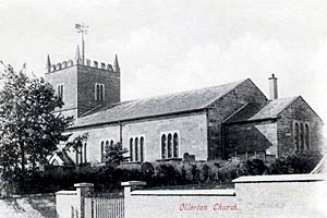St Giles' church, Ollerton, c.1905.