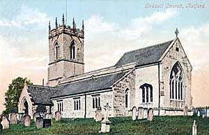 Ordsall church, c.1905.