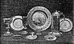 The church plate.