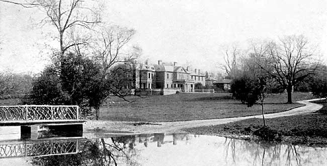 Osberton Hall, c.1900.