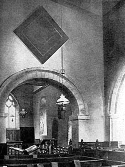 Interior of Oxton Church.