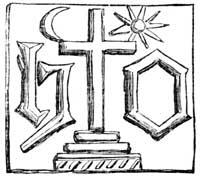 Monogram on bell
