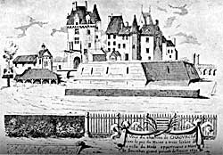 Chateau de Chaources in 1690.
