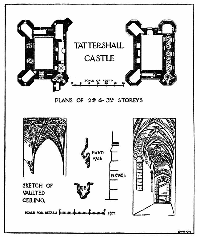 Tattershall Castle plan