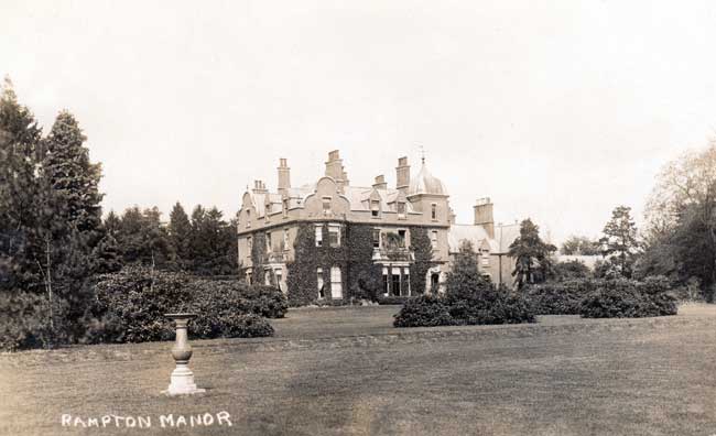 Rampton Manor, c.1920.