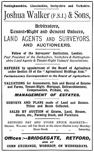 Joshua Walker & Sons (land agents and surveyors)