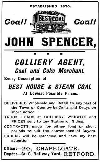 John Spencer (colliery agent, coal and coke merchant)