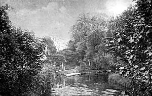 The River Idle, from West Retford bridge.