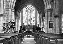 Interior of East Retford church.