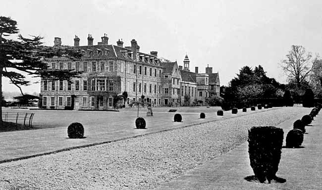 Rufford Abbey. North and west fronts (c. 1938).
