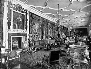 The Long Gallery in the 1930s.