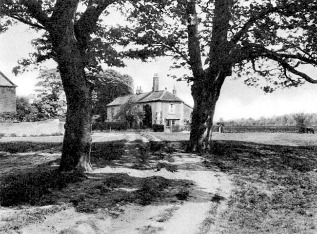Scrooby Manor House in the 1930s. 
