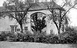 Old Manor House, Scrooby in the 1900s.