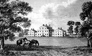 Serlby Hall in the late 18th century.