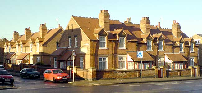 Cullen's almshouses, Mansfield Road, Sherwood.
