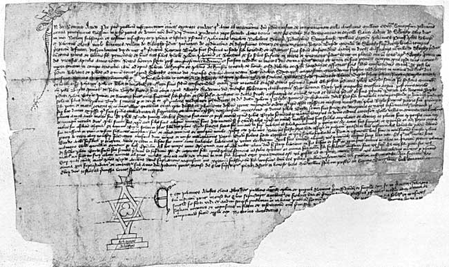 Ecclesiastical inquisition, 1460.