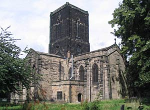 St Stephen's church, Sneinton, in 2007. 