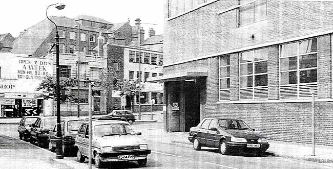 NILE STREET looking towards Lower Parliament Street, 1992.