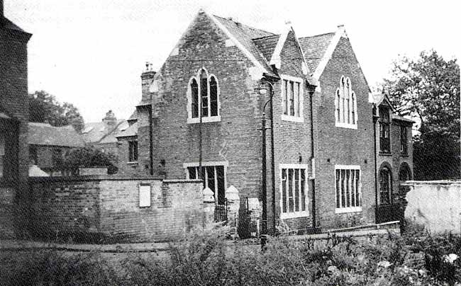 SNEINTON CHURCH SCHOOLS, WINDMILL LANE, not long before the new buildings were erected in the 1960s. (Photo: Jim Freebury).