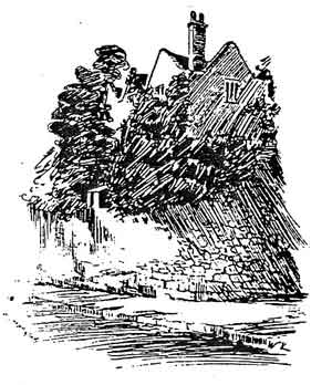 SNEINTON MANOR HOUSE shortly before its demolition: a drawing by William Kiddier.