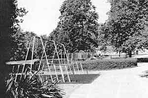 THE PARK (2004) with the former open-air school in the background.