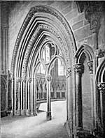 Chapter House archway.