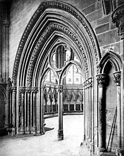 Chapter House doorway—Southwell.