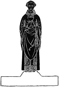 MONUMENTAL BRASS, STANFORD-ON-SOAR. From " Monumental Brasses of Nottinghamshire. —Briscoe and Field.